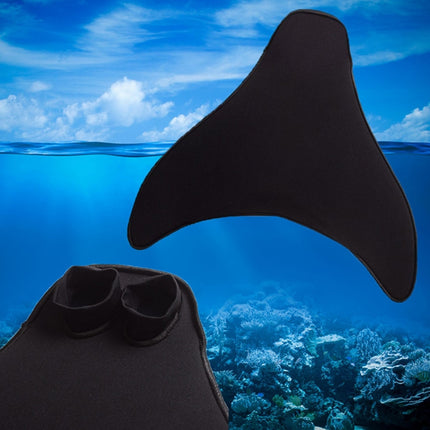 Mermaid Swim Fin Adjustable Diving Monofin Swimming Foot Flipper for Adult-garmade.com