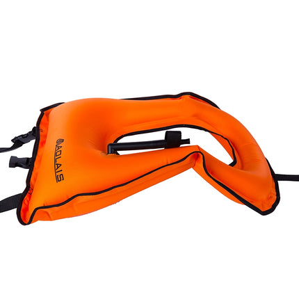 Children Portable Snorkeling Buoyancy Inflatable Vest Life Jacket Swimming Equipment, Size:510*400mm (Orange)-garmade.com