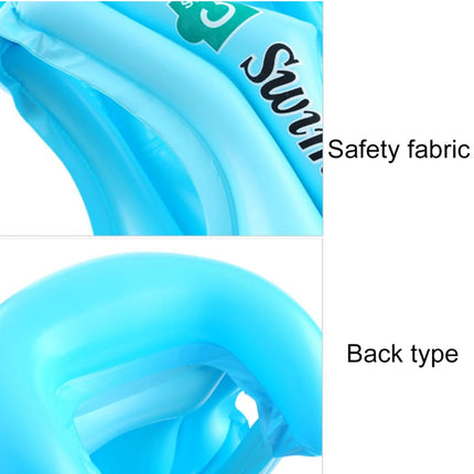 2 PCS B Code Float Inflatable Life Jacket Swimsuit, Size: Medium, Random Color Delivery-garmade.com