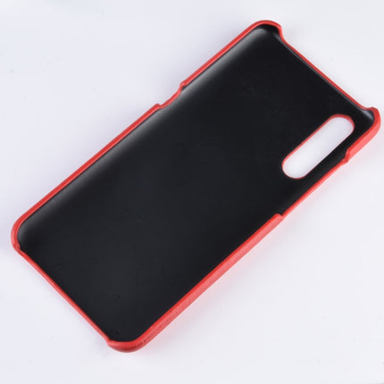 Shockproof Litchi Texture PC + PU Case for Xiaomi Mi 9(Grey)-garmade.com