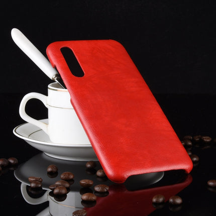 Shockproof Litchi Texture PC + PU Case for Xiaomi Mi 9(Red)-garmade.com