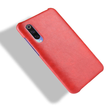 Shockproof Litchi Texture PC + PU Case for Xiaomi Mi 9(Red)-garmade.com