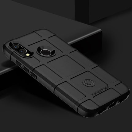 Shockproof Protector Cover Full Coverage Silicone Case for Xiaomi Redmi 7 (Black)-garmade.com