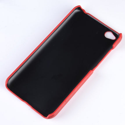 Shockproof Litchi Texture PC + PU Protective Case for Xiaomi Redmi Go (Grey)-garmade.com