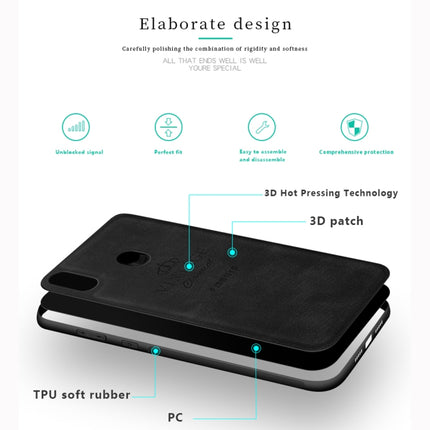 PINWUYO Shockproof Waterproof Full Coverage PC + TPU + Skin Protective Case for Xiaomi Redmi 6 Pro(Black)-garmade.com