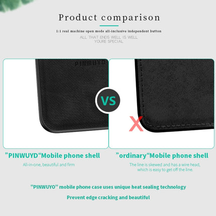 PINWUYO Shockproof Waterproof Full Coverage PC + TPU + Skin Protective Case for Xiaomi Redmi 6 Pro(Brown)-garmade.com