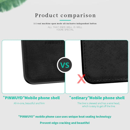 PINWUYO Shockproof Waterproof Full Coverage PC + TPU + Skin Protective Case for Xiaomi Redmi 6A (Black)-garmade.com