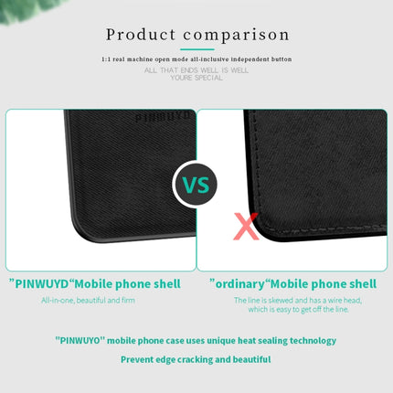 PINWUYO Shockproof Waterproof Full Coverage PC + TPU + Skin Protective Case for Xiaomi Mi 8 Lite (Blue)-garmade.com