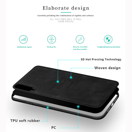 PINWUYO Shockproof Waterproof Full Coverage PC + TPU + Skin Protective Case for Xiaomi Mi 9(Black)-garmade.com