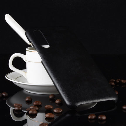 Shockproof Litchi Texture PC + PU Case for Xiaomi Mi 9 SE(Black)-garmade.com