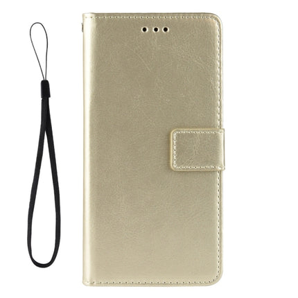 Crazy Horse Texture Horizontal Flip Leather Case for Xiaomi Redmi Note 7, with Holder & Card Slots & Wallet & Lanyard (Gold)-garmade.com