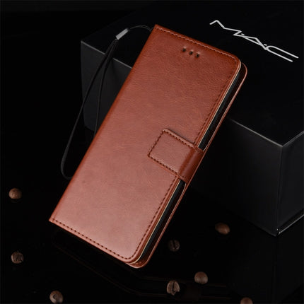 Crazy Horse Texture Horizontal Flip Leather Case for Xiaomi Redmi Note 7, with Holder & Card Slots & Wallet & Lanyard (Brown)-garmade.com