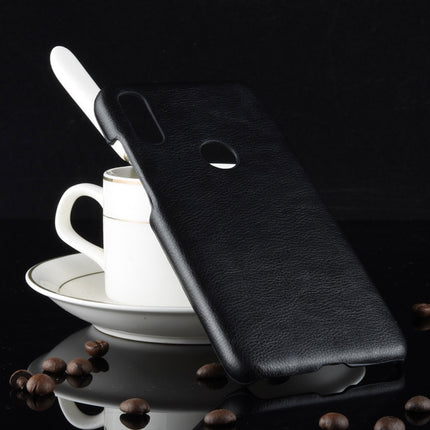 Shockproof Litchi Texture PC + PU Case for Xiaomi Mi Play (Black)-garmade.com
