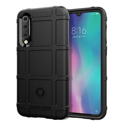 Shockproof Rugged Shield Full Coverage Protective Silicone Case for XiaoMi 9 SE(Black)-garmade.com