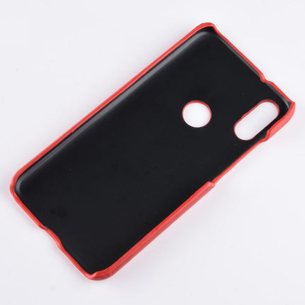 Shockproof Litchi Texture PC + PU Case for Xiaomi Redmi Note 7 (Grey)-garmade.com