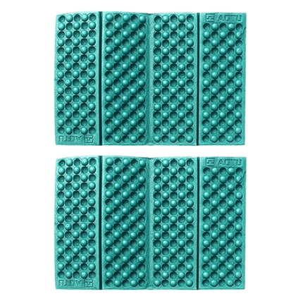 2 PCS Portable Folding Mobile Cellular Massage Cushion Outdoors Damp Proof Picnic Seat Mats EVA Pad(Green)-garmade.com