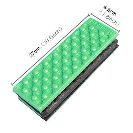 2 PCS Portable Folding Mobile Cellular Massage Cushion Outdoors Damp Proof Picnic Seat Mats EVA Pad(Light Green)-garmade.com