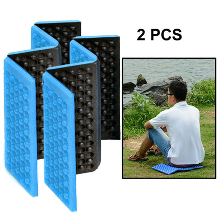 2 PCS Portable Folding Mobile Cellular Massage Cushion Outdoors Damp Proof Picnic Seat Mats EVA Pad-garmade.com