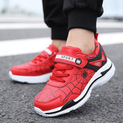 Children Sport Fashion Travel Casual Running Shoes (Color:Red Size:30)-garmade.com