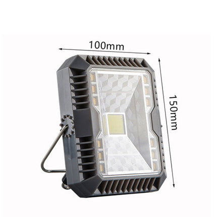 YWXLight Solar Powered LED Flood Light IP55 Waterproof Wall Light Outdoor Safety Camping Emergency Lamp-garmade.com