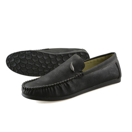 Wild Comfortable Casual Shoes Peas Shoes for Men (Color:Black Size:39)-garmade.com