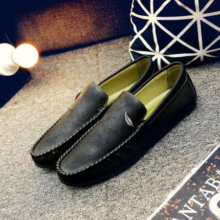 Wild Comfortable Casual Shoes Peas Shoes for Men (Color:Black Size:40)-garmade.com