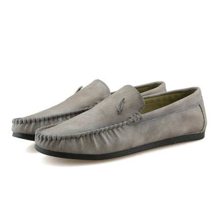 Wild Comfortable Casual Shoes Peas Shoes for Men (Color:Grey Size:39)-garmade.com