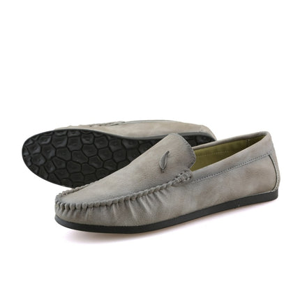 Wild Comfortable Casual Shoes Peas Shoes for Men (Color:Grey Size:39)-garmade.com