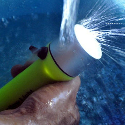 YWXLight Waterproof Underwater Diving LED Flashlight Adjustable Torch Diving Work Fishing Hunting Lamp-garmade.com