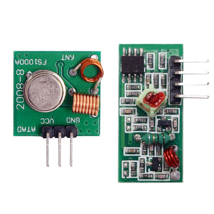 LDTR-WG0241 DIY 433MHz Wireless Transmitter + Receiving Module Superregeneration (Green)-garmade.com