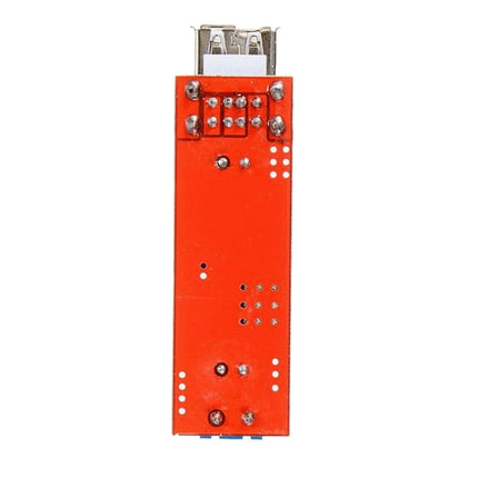 LDTR-WG0257 Dual USB 9V/12V/24V/36V to 5V Converter DC-DC 3A Step Down Power Module (Red)-garmade.com