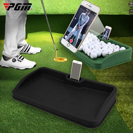 PGM Golf Service Box with Phone Stand, Capacity: about 100 Balls(Color:Black Size:PGM Pattern)-garmade.com