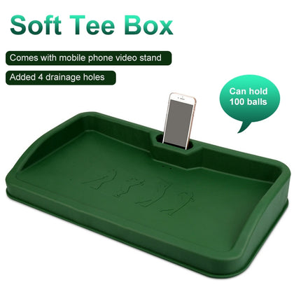 PGM Golf Service Box with Phone Stand, Capacity: about 100 Balls(Color:Black Size:PGM Pattern)-garmade.com