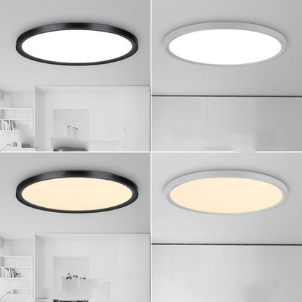 24W Minimalist Creative Round LED Ceiling Light, Diameter: 40cm (White Light)-garmade.com