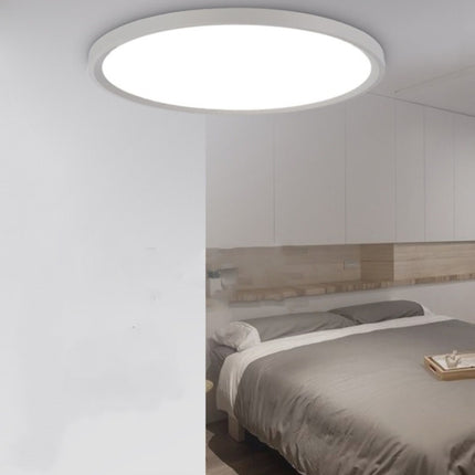 24W Minimalist Creative Round LED Ceiling Light, Diameter: 40cm (White Light)-garmade.com