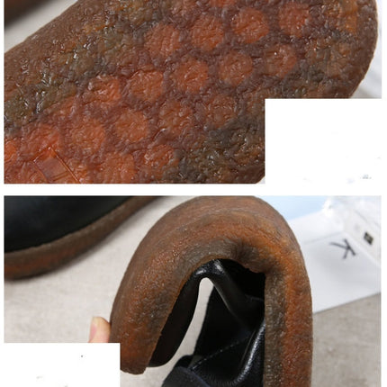 Fashion Versatile Comfortable Casual Shoes for Women (Color:Black Size:36)-garmade.com