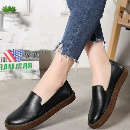 Fashion Versatile Comfortable Casual Shoes for Women (Color:Black Size:36)-garmade.com