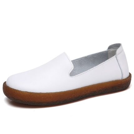 Fashion Versatile Comfortable Casual Shoes for Women (Color:White Size:35)-garmade.com