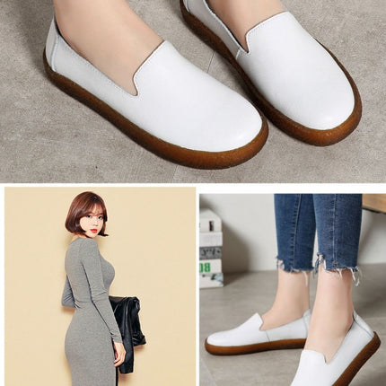 Fashion Versatile Comfortable Casual Shoes for Women (Color:White Size:35)-garmade.com