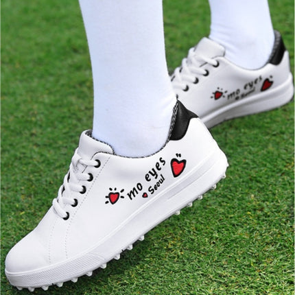 PGM Golf Soft Breathable Wild Printing Sneakers for Women (38)-garmade.com