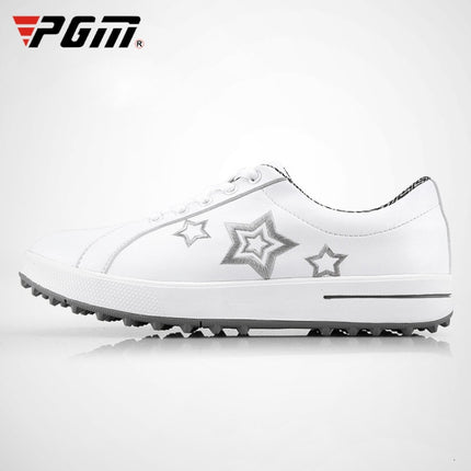 PGM Golf Breathable Sport Leisure Shoes for Women(Color:Hollow Five Pointed Star Size:37)-garmade.com