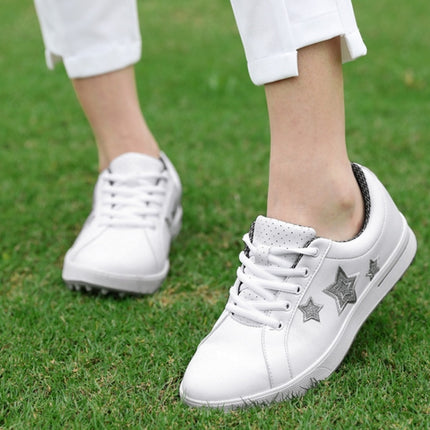 PGM Golf Breathable Sport Leisure Shoes for Women(Color:Solid Five Pointed Star Size:38)-garmade.com
