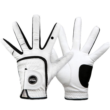 PGM Golf Sheepskin Breathable Non-slip Single Gloves for Men (Color:Left Hand Size:26)-garmade.com
