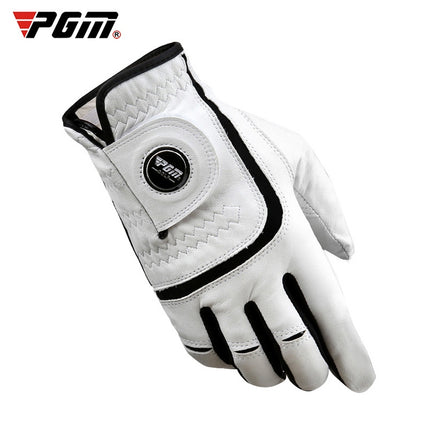 PGM Golf Sheepskin Breathable Non-slip Single Gloves for Men-garmade.com