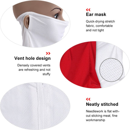 PGM Golf Men and Women Ice Silk Bib Sunscreen Mask-garmade.com