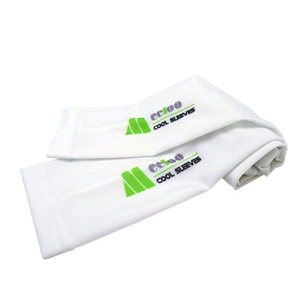 PGM Golf Ice Silk Sunscreen Sleeve for Men and Women (Color:White Size:M)-garmade.com