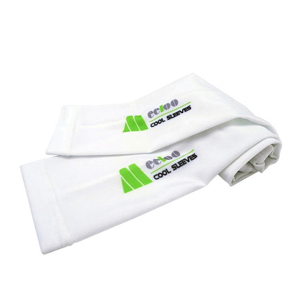 PGM Golf Ice Silk Sunscreen Sleeve for Men and Women (Color:White Size:L)-garmade.com