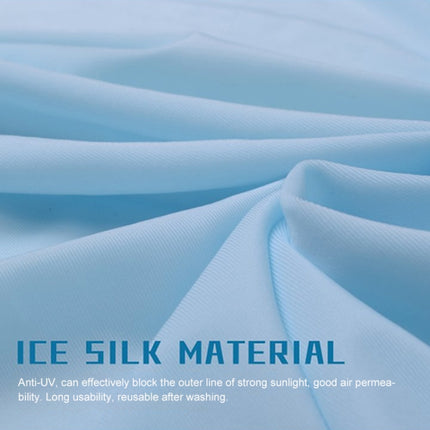 PGM Golf Ice Silk Sunscreen Sleeve for Men and Women (Color:Grey Size:XXL)-garmade.com