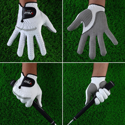 PGM Golf Sheepskin Anti-Slip Single Gloves for Men(Size: 26-Left Hand)-garmade.com