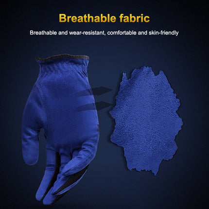 PGM Golf Microfiber Cloth Breathable Single Gloves for Men(Size: 25-Right Hand)-garmade.com